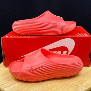 Women Nike Reactx Rejuven 8 Slide Sandal Hot Lava Hv4484 801 Size 6 Womens